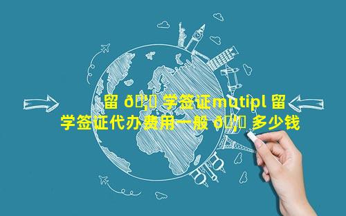 留 🦊 学签证mutipl 留学签证代办费用一般 🦉 多少钱